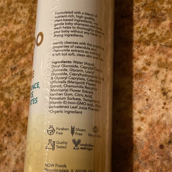 NOW Baby gentle shampoo - Picture 2 of 2
